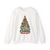 Nurse Christmas Sweatshirt — Merry Christmas Nurse Life Stethoscope Tree