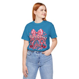 Birthday Shirts for Women in Aqua