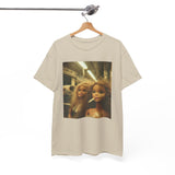 Funny Disgusting Doll face Meme Smoking T-Shirt