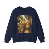 Barbie Sweatshirt — Retro Subway Barbies Photo Print