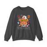 Thanksgiving Nurse Sweatshirt — Thankful Nurse Turkey Crewneck