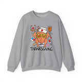 Thanksgiving Nurse Sweatshirt — Thankful Nurse Turkey Crewneck