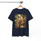 Funny Disgusting Doll face Meme Smoking T-Shirt