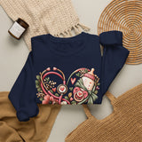 Nurse Mom Sweatshirt — Nurse by Day, Mom Always Floral Crewneck