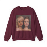 Funny Retro Doll Face Crewneck Sweatshirt — BARBIE Sweatshirt