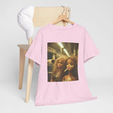 Funny Disgusting Doll face Meme Smoking T-Shirt