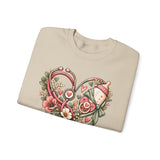 Nurse Mom Sweatshirt — Nurse by Day, Mom Always Floral Crewneck