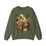 Barbie Sweatshirt — Retro Subway Barbies Photo Print
