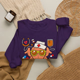 Thanksgiving Nurse Sweatshirt — Thankful Nurse Turkey Crewneck