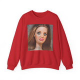 Barbie Girl Meme Sweatshirt — Funny Doll Face Graphic