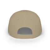 Nursing Life Cap — Embroidered Red Low-Profile Baseball Hat for Nurses