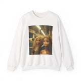 Barbie Sweatshirt — Retro Subway Barbies Photo Print