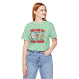 You Can Do Hard Things teacher shirt graphic tee – image 6