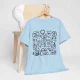 Nursing T-Shirt in Light Blue