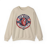 ICU Nurse Sweatshirt — Critical Care Crew Heart Crewneck