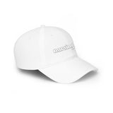 Nursing Life Cap — Embroidered Red Low-Profile Baseball Hat for Nurses