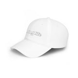 Nursing Life Cap — Embroidered Red Low-Profile Baseball Hat for Nurses