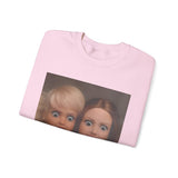Funny Retro Doll Face Crewneck Sweatshirt — BARBIE Sweatshirt