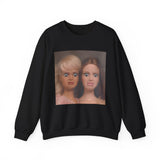Funny Retro Doll Face Crewneck Sweatshirt — BARBIE Sweatshirt