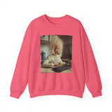 Barbie Sweatshirt — Retro Barbie at Keyboard Photo Print