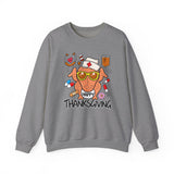 Thanksgiving Nurse Sweatshirt — Thankful Nurse Turkey Crewneck