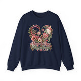 Nurse Mom Sweatshirt — Nurse by Day, Mom Always Floral Crewneck