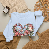 Nurse Mom Sweatshirt — Nurse by Day, Mom Always Floral Crewneck
