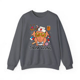 Thanksgiving Nurse Sweatshirt — Thankful Nurse Turkey Crewneck
