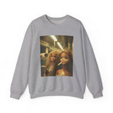 Barbie Sweatshirt — Retro Subway Barbies Photo Print