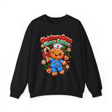 Gingerbread Nurse Sweatshirt — Christmas Crew: Nurse Edition