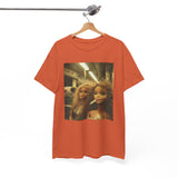 Funny Disgusting Doll face Meme Smoking T-Shirt