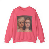 Funny Retro Doll Face Crewneck Sweatshirt — BARBIE Sweatshirt