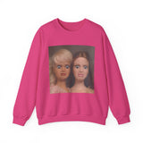 Funny Retro Doll Face Crewneck Sweatshirt — BARBIE Sweatshirt