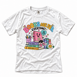 Books Are for Everyone teacher shirt graphic tee – image 2