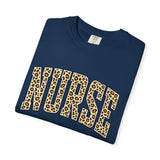 Retro Leopard Nurse Shirt - T-Shirt for nurses