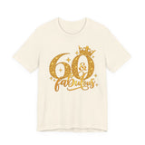 60th Birthday Shirt in Natural