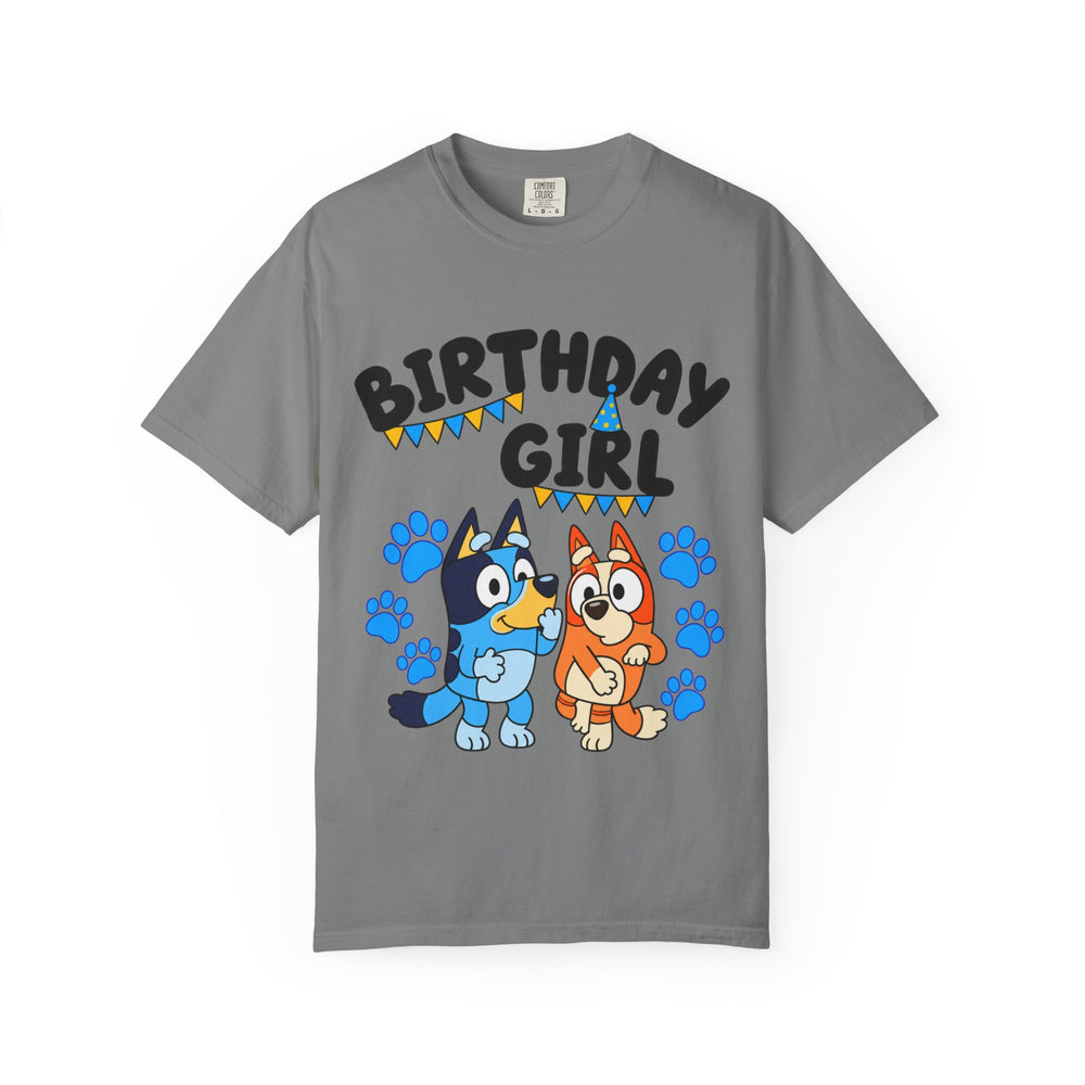 Birthday Girl Shirt for Women in Grey