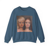 Funny Retro Doll Face Crewneck Sweatshirt — BARBIE Sweatshirt