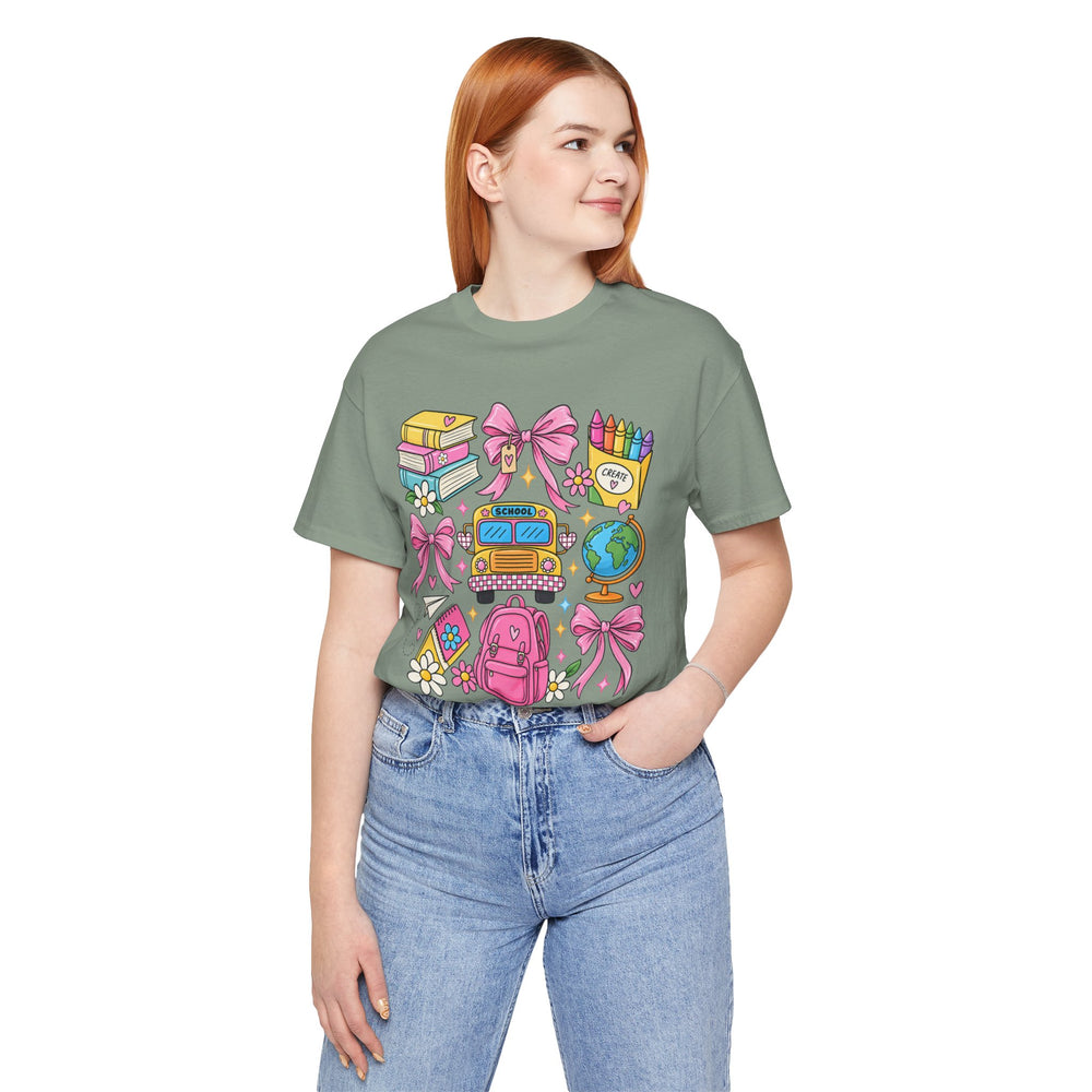 Back to School teacher shirt graphic tee – image 4