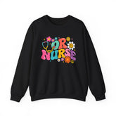 OR Nurse Sweatshirt — Scrubbed In & Ready Surgical Crewneck