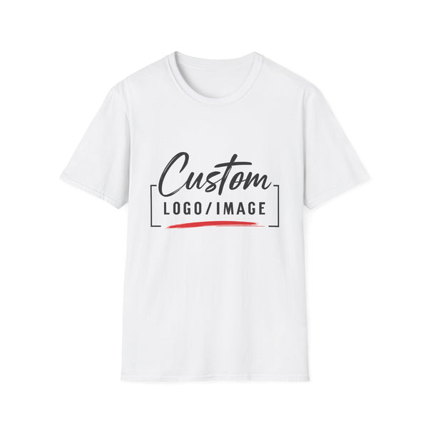 Custom Logo T-Shirt in White