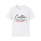 Custom Logo T-Shirt in White