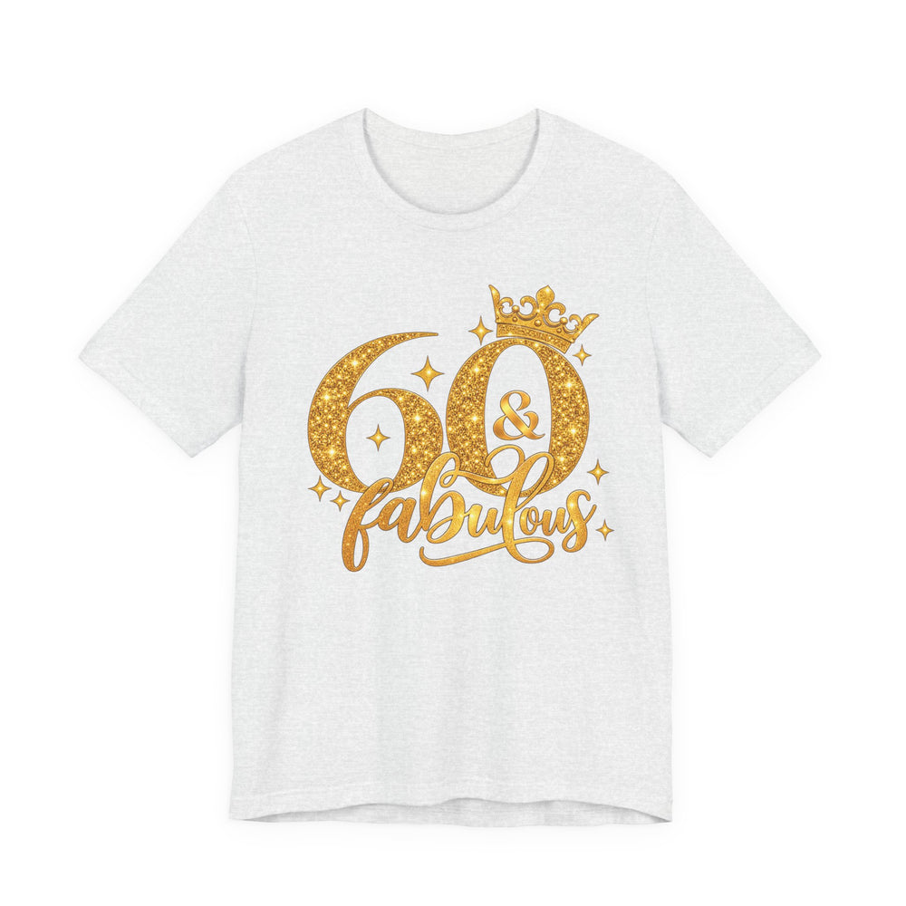 60th Birthday Shirt in Ash