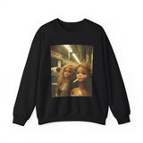 Barbie Sweatshirt — Retro Subway Barbies Photo Print