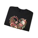 Nurse Mom Sweatshirt — Nurse by Day, Mom Always Floral Crewneck
