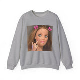 Barbie Sweatshirt — Retro Funny Meme Crewneck