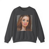 Barbie Girl Meme Sweatshirt — Funny Doll Face Graphic
