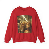 Barbie Sweatshirt — Retro Subway Barbies Photo Print