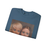 Funny Retro Doll Face Crewneck Sweatshirt — BARBIE Sweatshirt