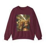 Barbie Sweatshirt — Retro Subway Barbies Photo Print